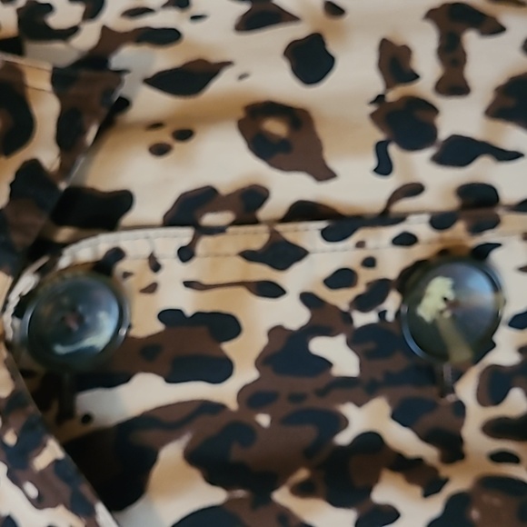 Appraisal leopard print trench coat - Picture 4 of 10
